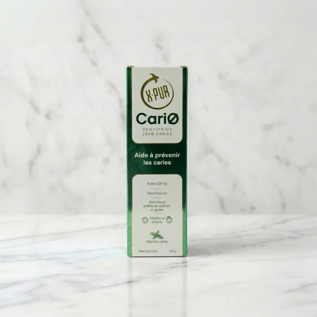 X-Pur – Dentifrice Cario Anti-Caries, Saveur Menthe