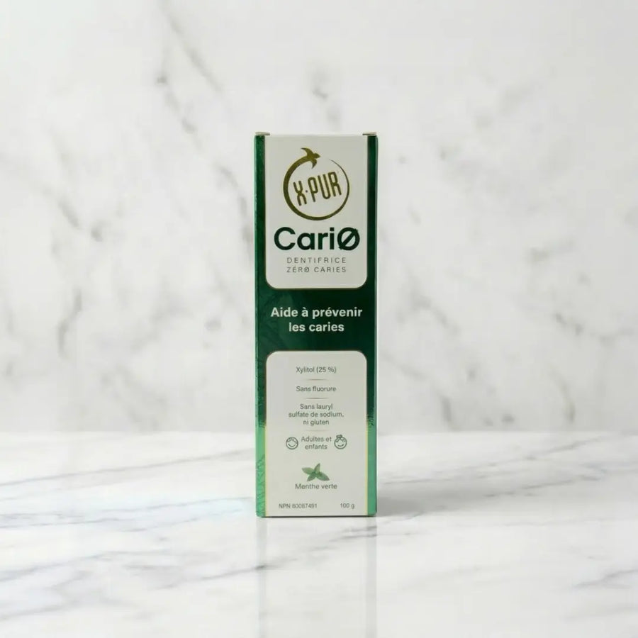 X-Pur – Dentifrice Cario Anti-Caries, Saveur Menthe