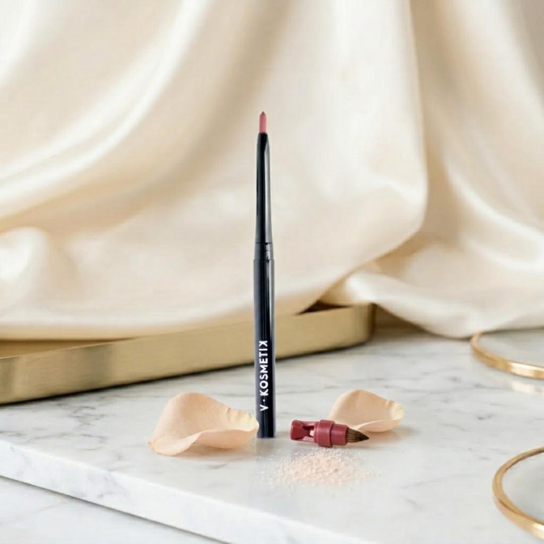 V-Kosmetik – Duo Sourcils & Lèvres, Fixe-Sourcils & Crayon Taffetas