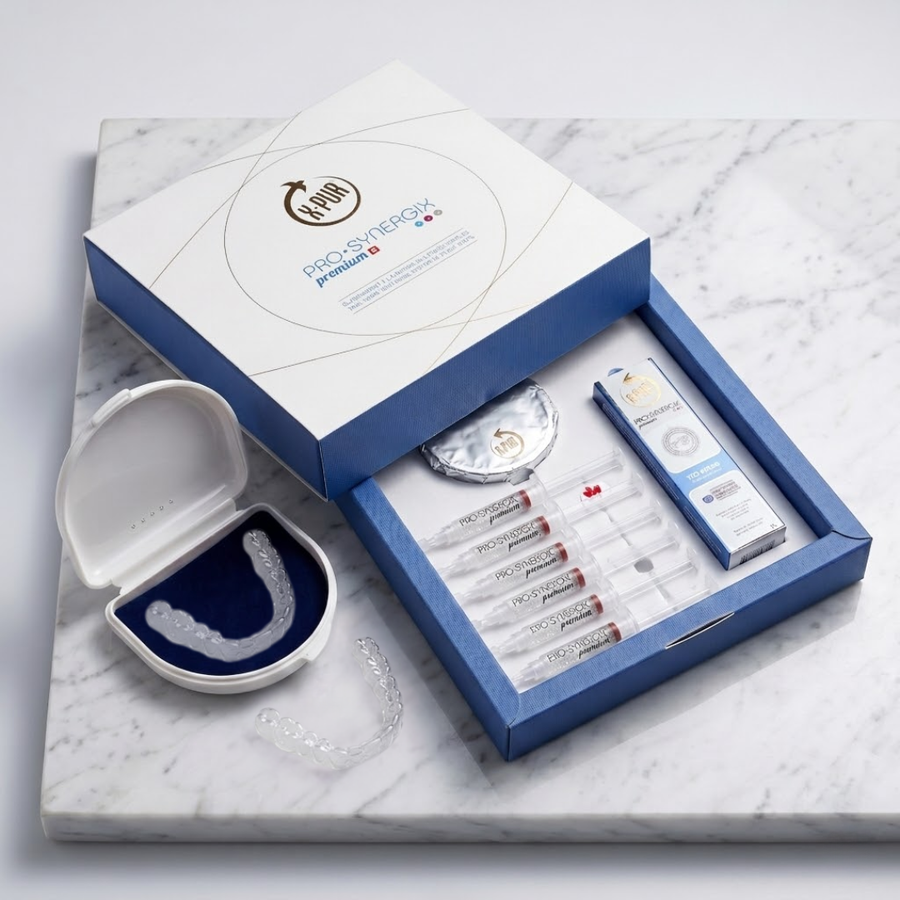 X-Pur – Pro Synergix, Kit Blanchiment Dentaire Complet