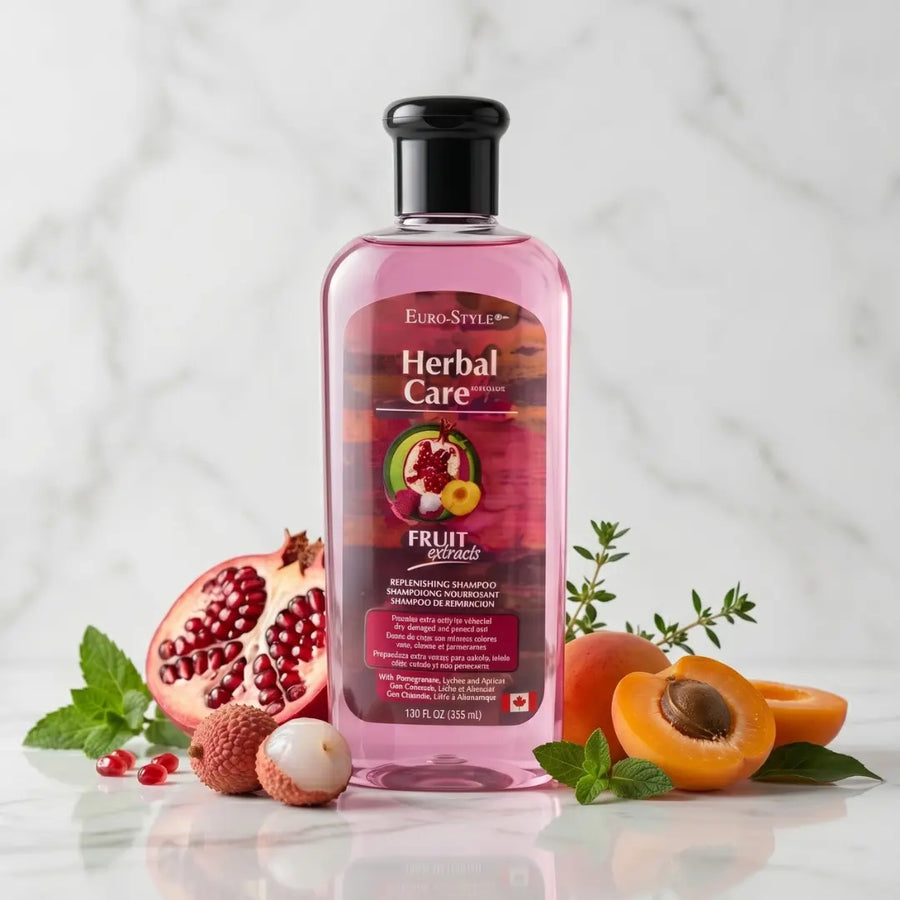 Herbal Care – Shampooing Nourrissant, Extraits de Fruits, 350ml