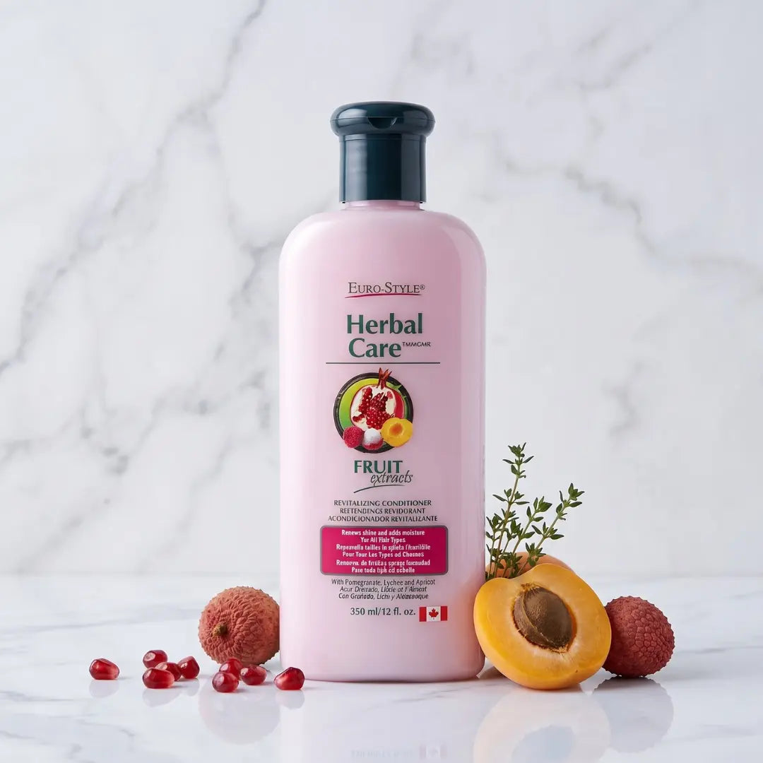 Herbal Care – Pack Duo Extraits de Fruits, Shampoing, Après-Shampoing & Masque