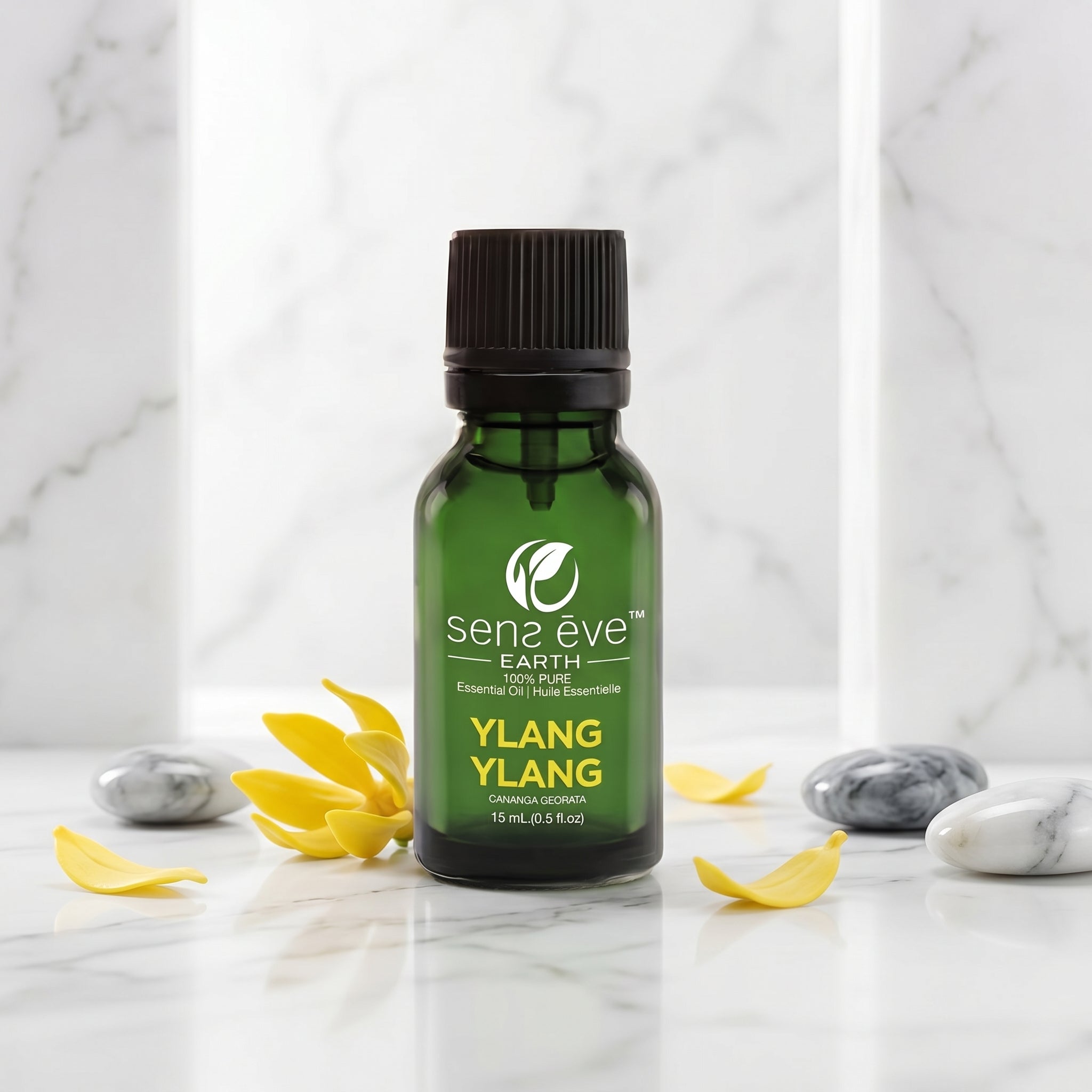 Sens Ēve – Huile Essentielle Ylang Ylang, 100% Pure & Naturelle, 15ml