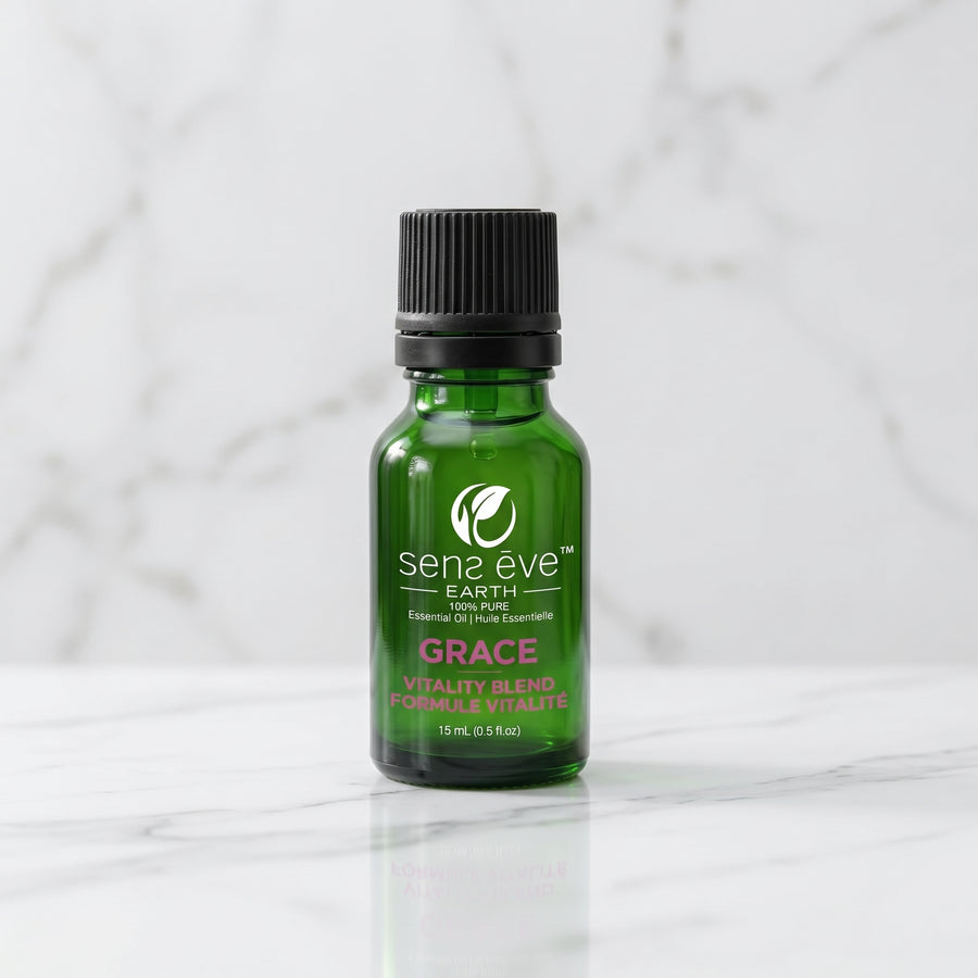 Sens Ēve – GRACE Formule Vitalité, Mélange Huiles Essentielles, 15ml