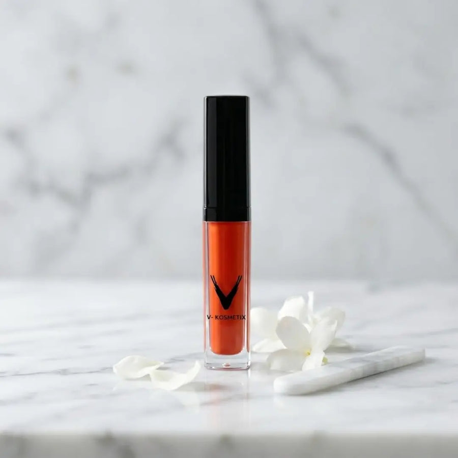 V-Kosmetik – Rouge à Lèvres Liquide Velours, Teinte Drama Kween