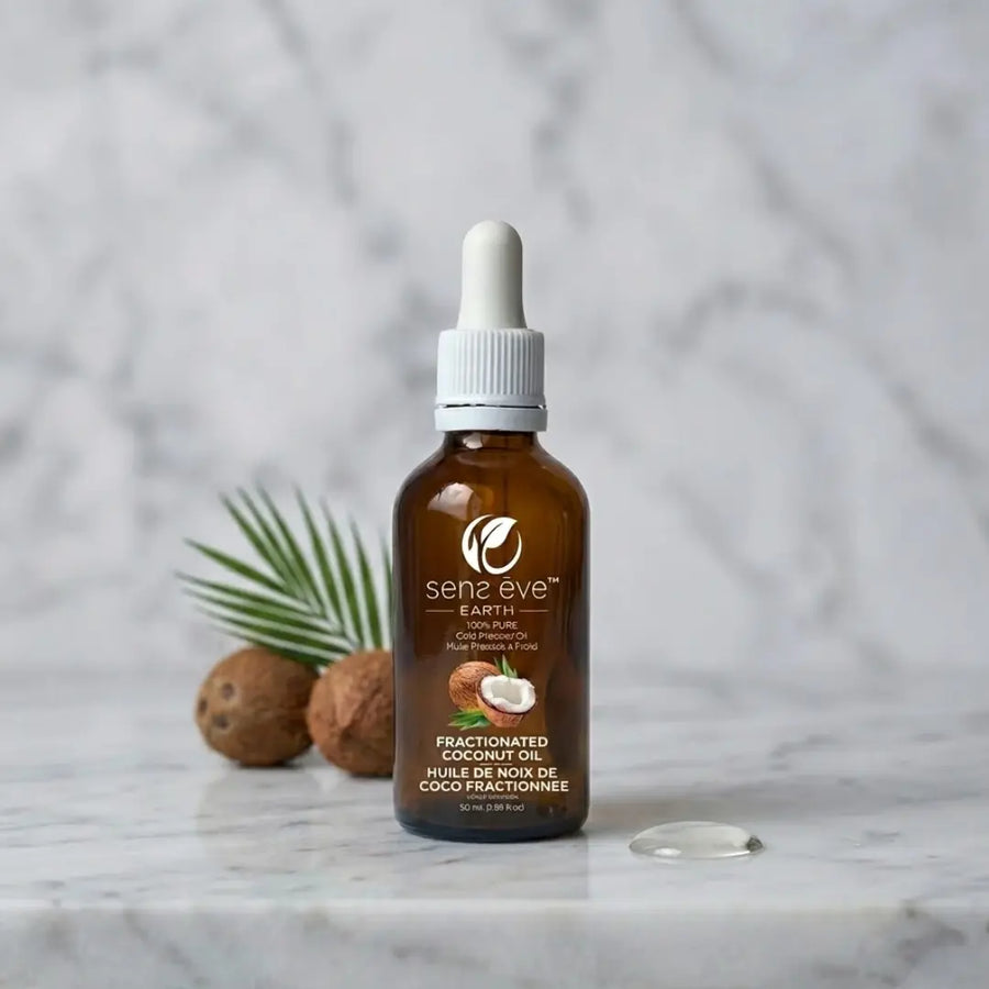 Sens Ēve – Huile Végétale de Noix de Coco Fractionnée, 50ml